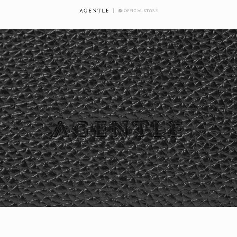 AGENTLE • BOXCASE CITY – กระเป๋าสะพายข้างผู้ชาย ทรงกล่องมีโครงสร้าง ใส่ iPad 11 นิ้ว