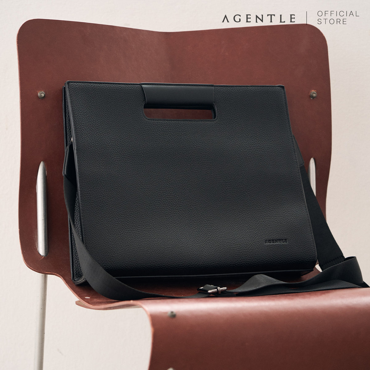 AGENTLE • BNF Business Clutch – กระเป๋าคลัทช์ผู้ชาย ใส่เอกสาร A4 และโน้ตบุ๊ก 13 นิ้ว