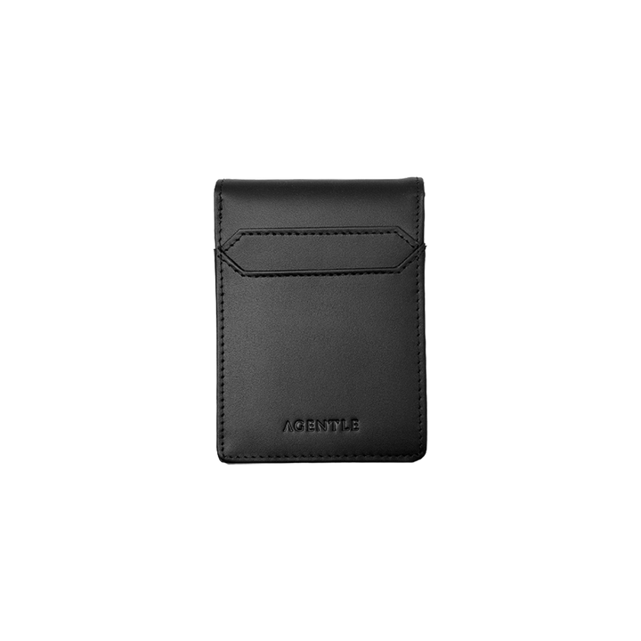 AGENTLE • 2 FOLD – กระเป๋าสตางค์หนังแท้ 2 พับ ปิดด้วยแม่เหล็ก