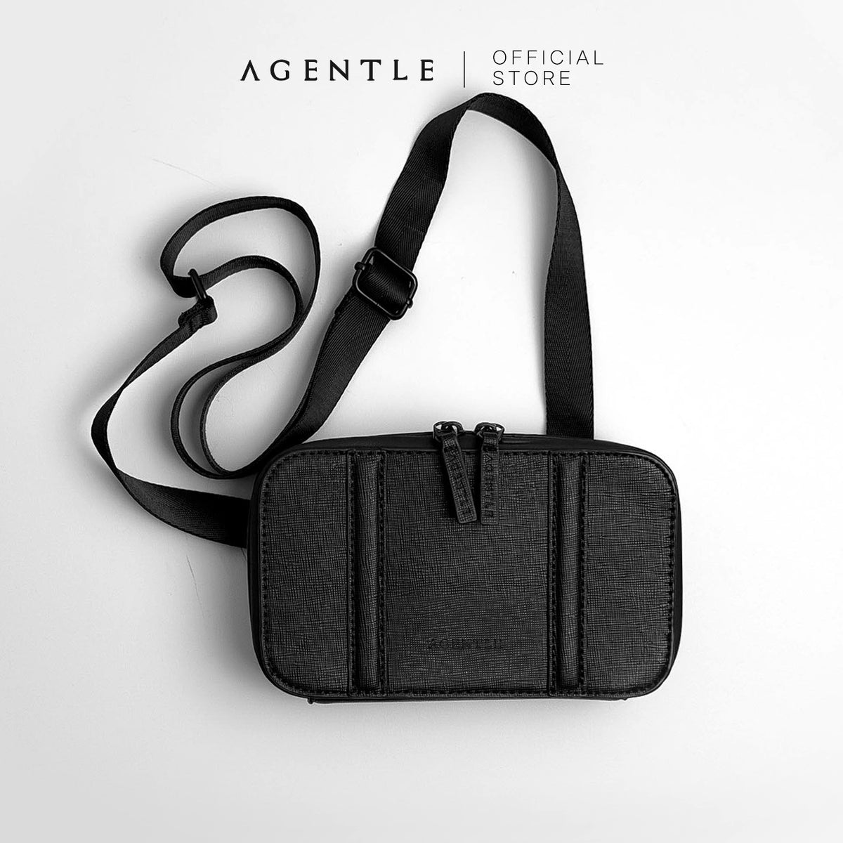 AGENTLE • HALF MCR Pouch 8" – กระเป๋าสะพายข้างใบเล็ก น้ำหนักเบา