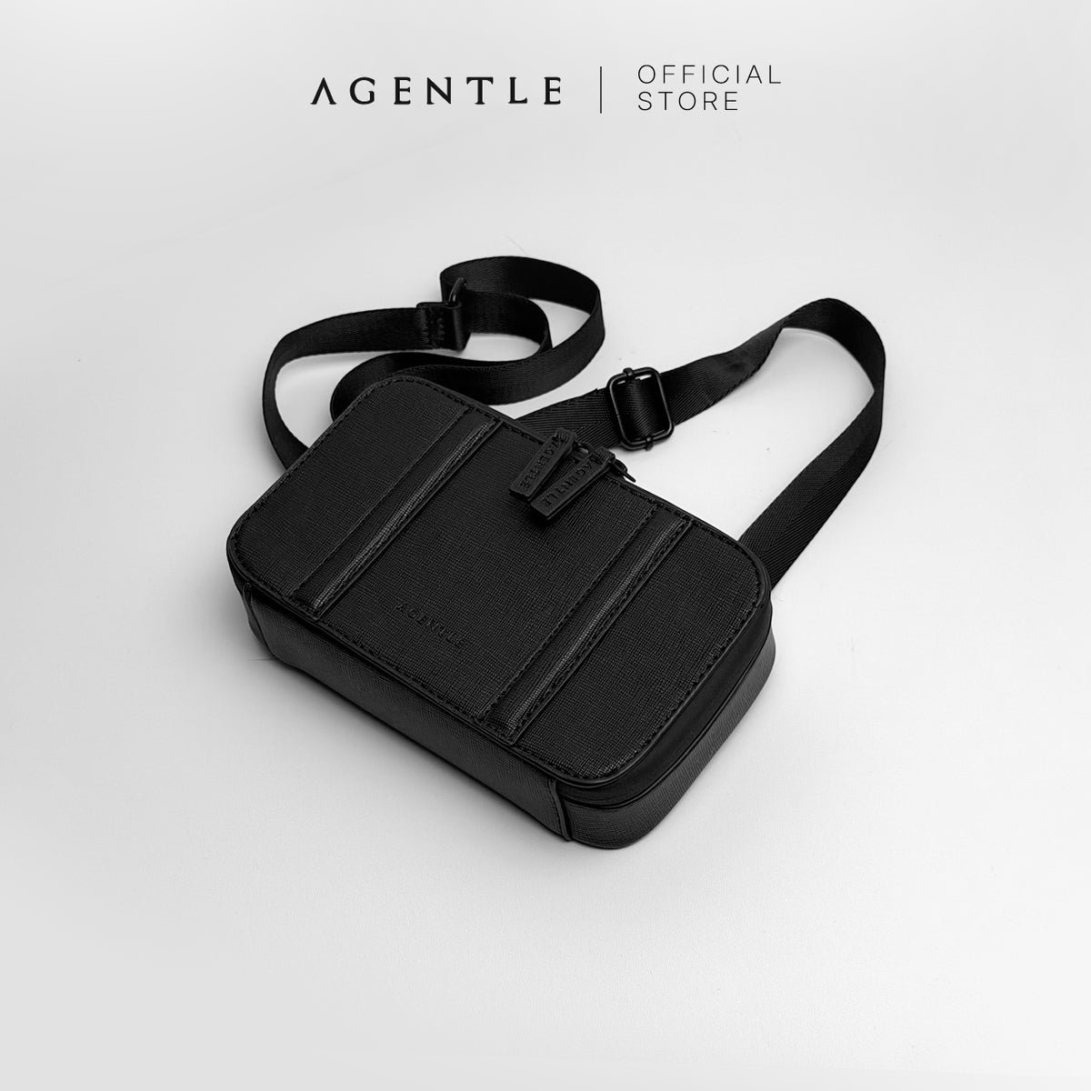 AGENTLE • HALF MCR Pouch 8" – กระเป๋าสะพายข้างใบเล็ก น้ำหนักเบา