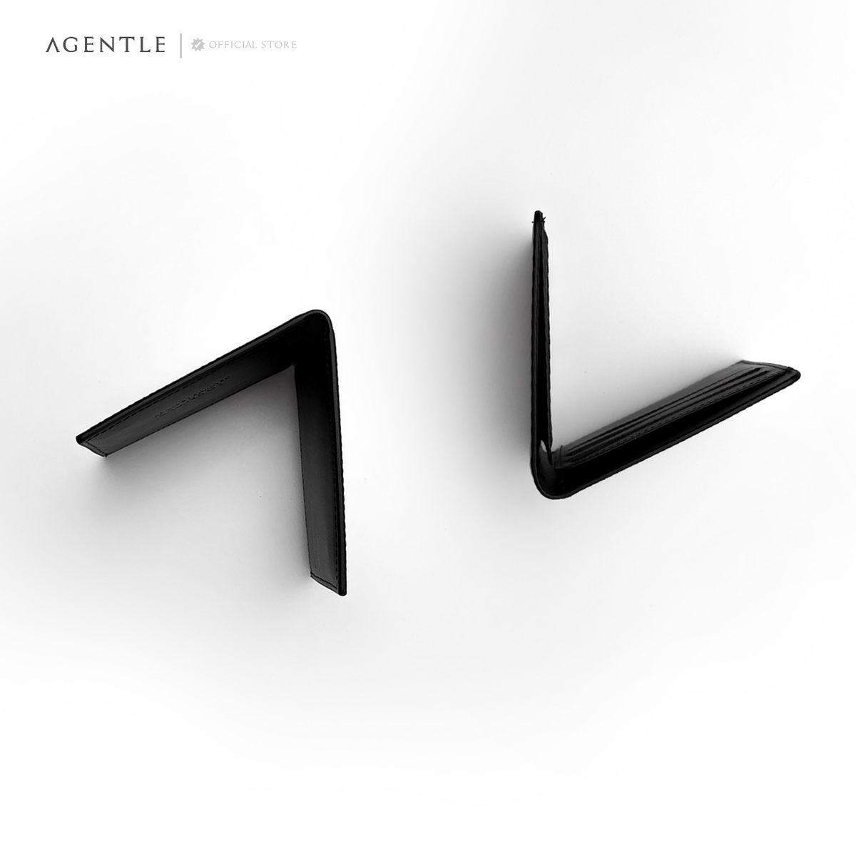 AGENTLE • MAGNETO – กระเป๋าสตางค์หนังแท้ ทรงบาง ปิดด้วยแม่เหล็ก