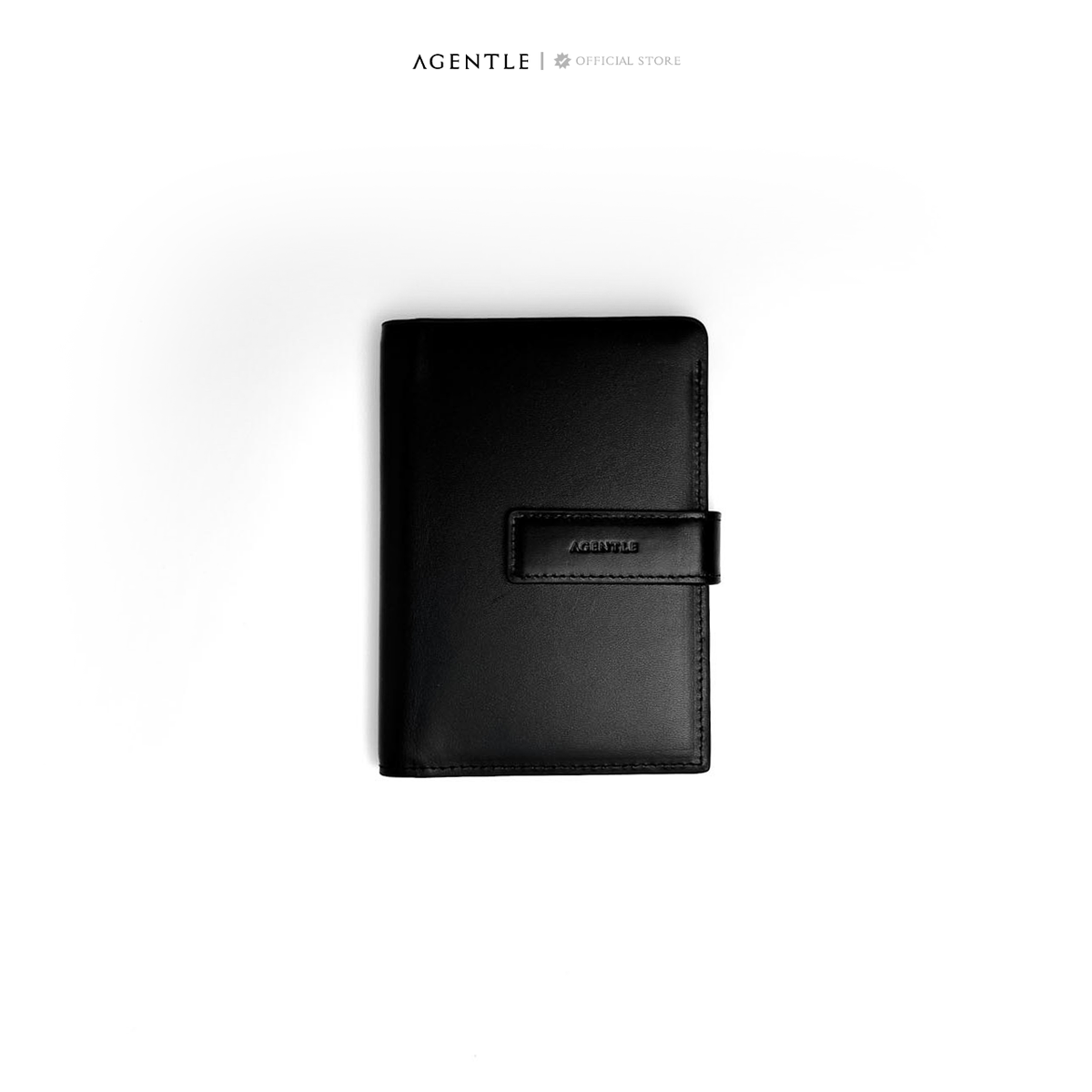AGENTLE • SLIMPASS – กระเป๋าใส่พาสปอร์ตหนังแท้ ปิดด้วยแม่เหล็ก