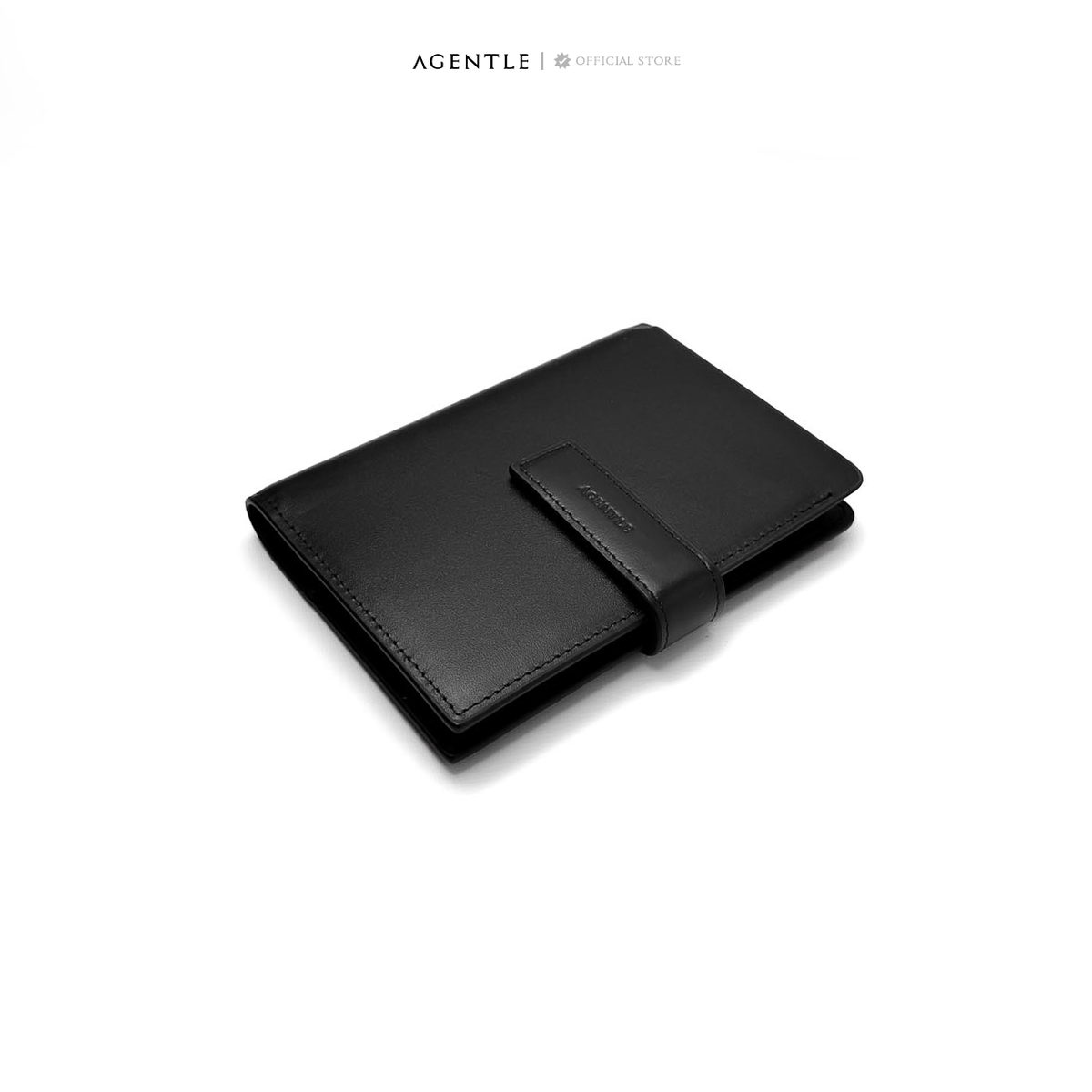 AGENTLE • SLIMPASS – กระเป๋าใส่พาสปอร์ตหนังแท้ ปิดด้วยแม่เหล็ก