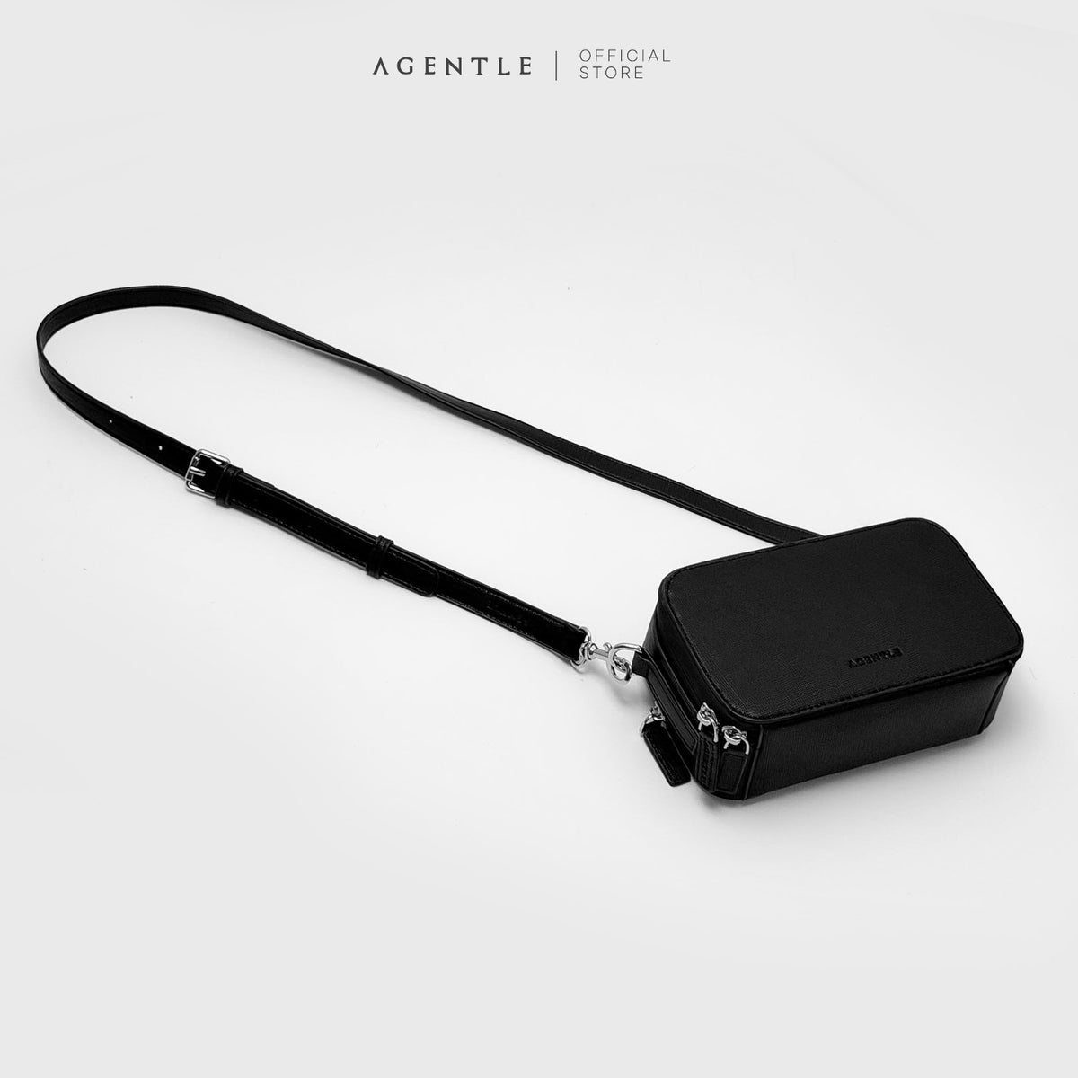 AGENTLE • MCR Compact – Gen IV กระเป๋าสะพายข้างผู้ชาย ทรงมีโครงสร้าง มินิมอล