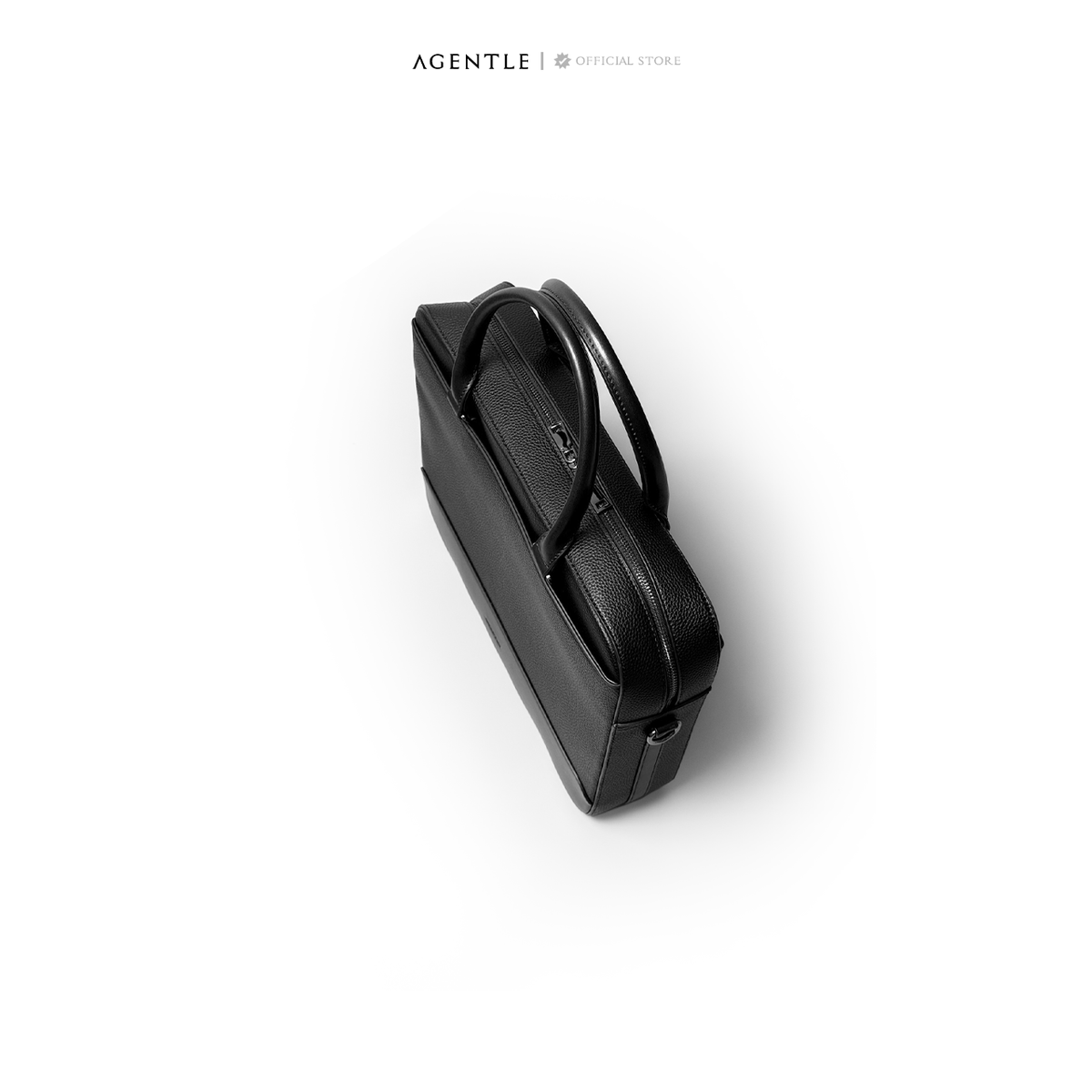AGENTLE • A BRIEFCASE – กระเป๋าเอกสารผู้ชาย ทรงมีโครงสร้าง ใส่โน้ตบุ๊ก 16 นิ้ว