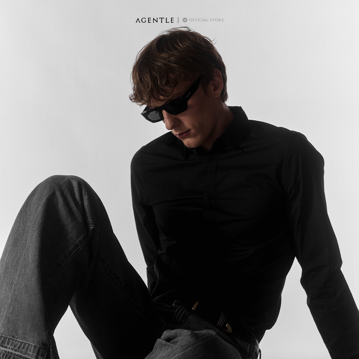 AGENTLE • SHADE SHADOW – แว่นกันแดดทรงสี่เหลี่ยม UV400